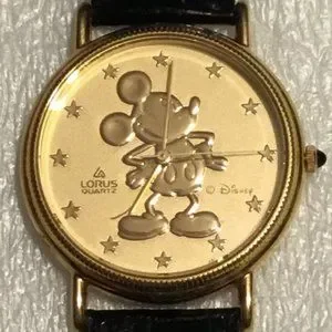 Disney | Accessories | Vintage Disney Mickey Mouse Gold Face  display picture 3